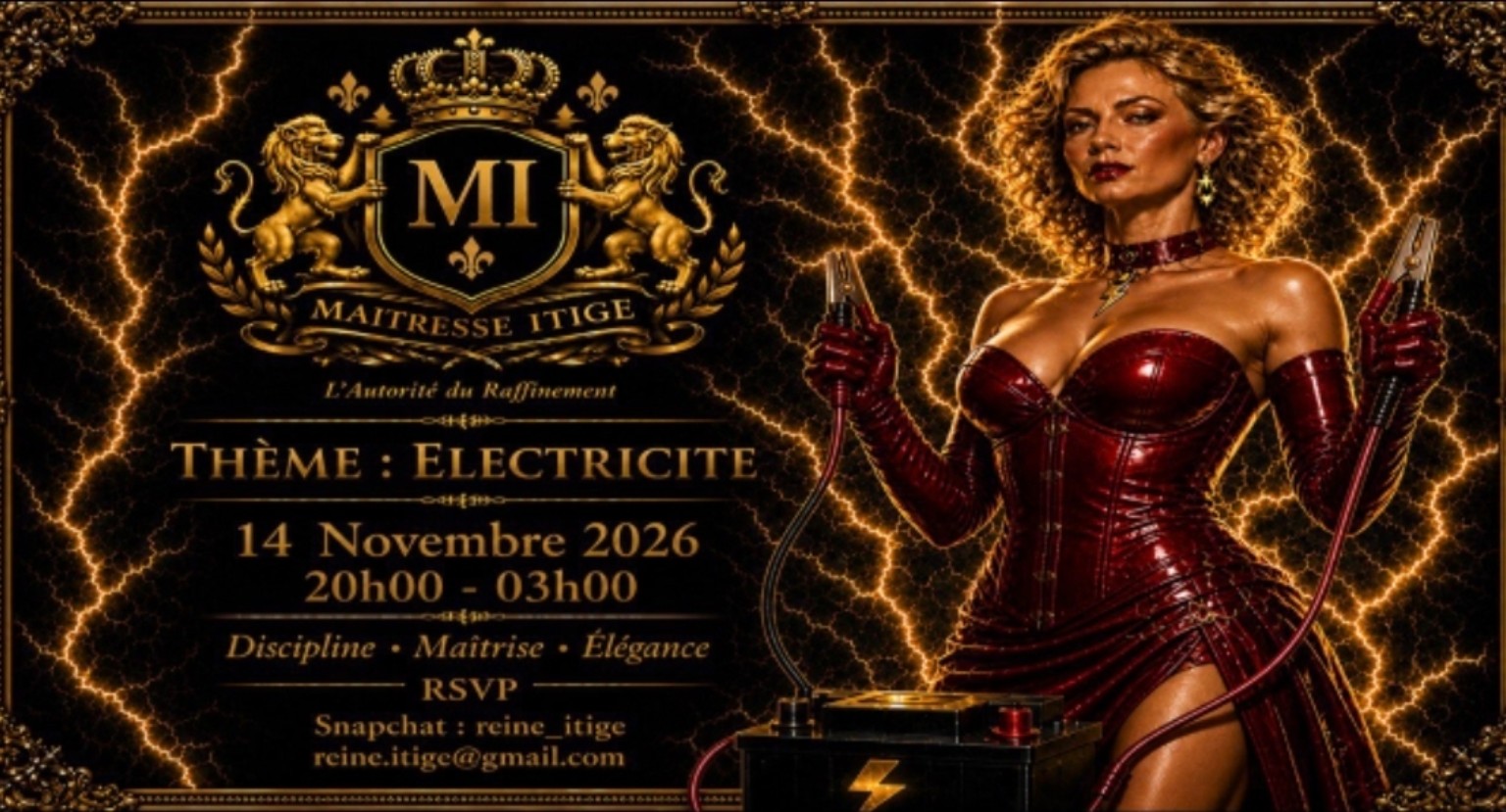 Munch BDSM de novembre sur le thème Électricité